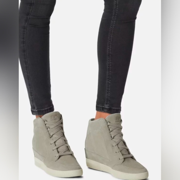 Sorel Shoes - Sorel Out N About Waterproof Leather Wedge Booties Size 9 NWOT MSRP $139.95